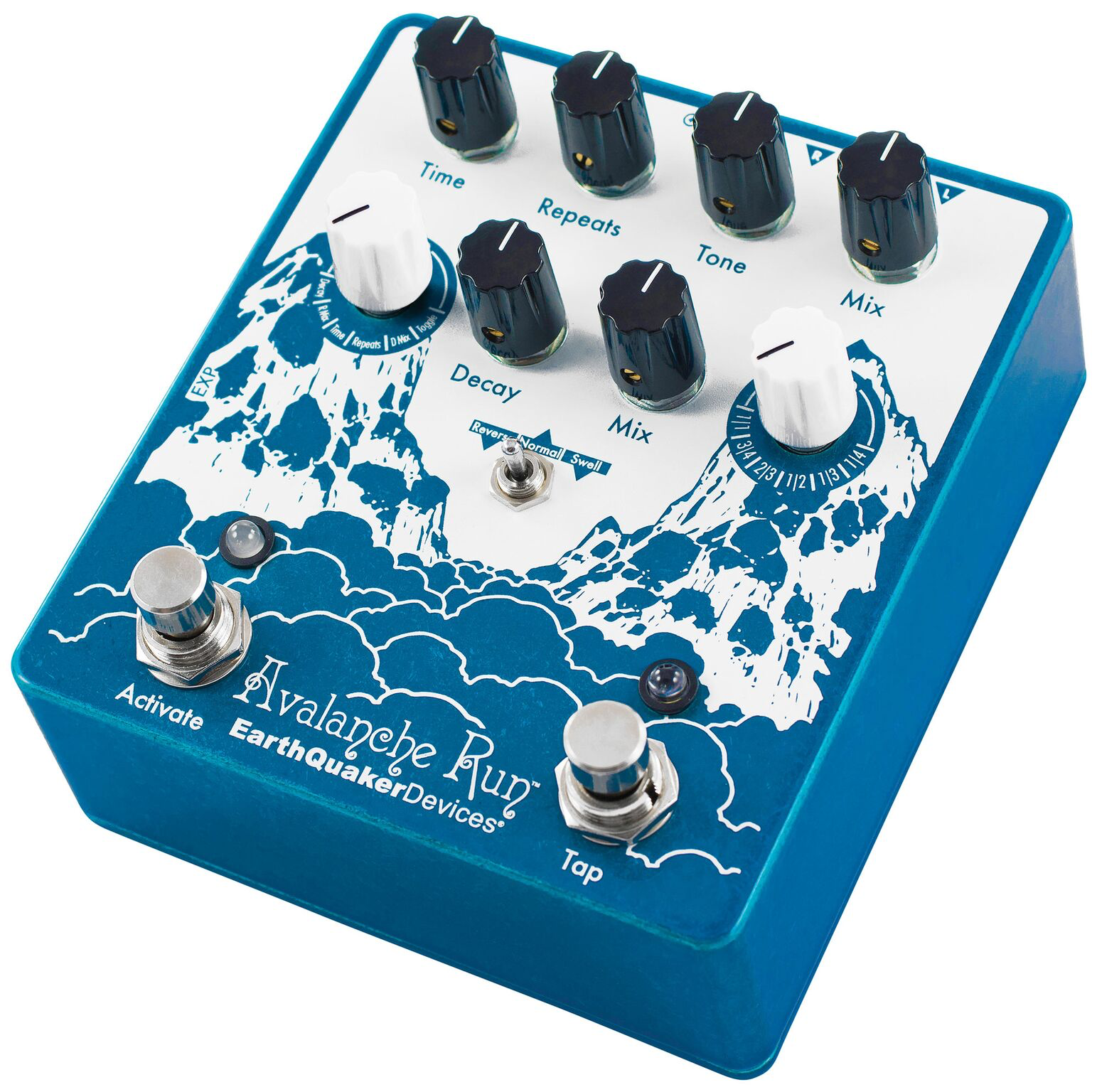EarthQuaker Devices Avalanche Run Stereo Reverb & Delay Bay Tunes Guitars