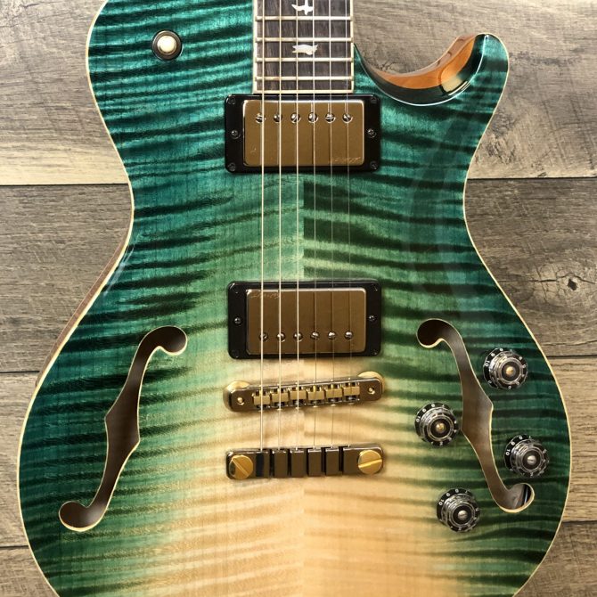 Paul Reed Smith Private Stock #8183 Singlecut Hollowbody II McCarty 594 Chessie Fade