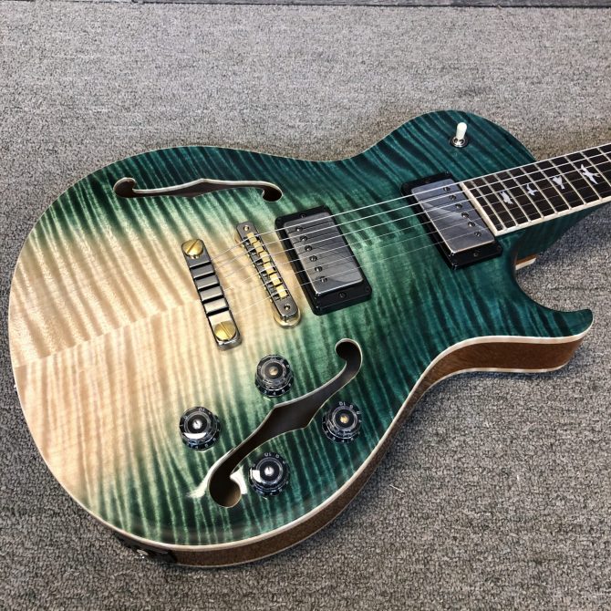 Paul Reed Smith Private Stock #8183 Singlecut Hollowbody II McCarty 594 Chessie Fade