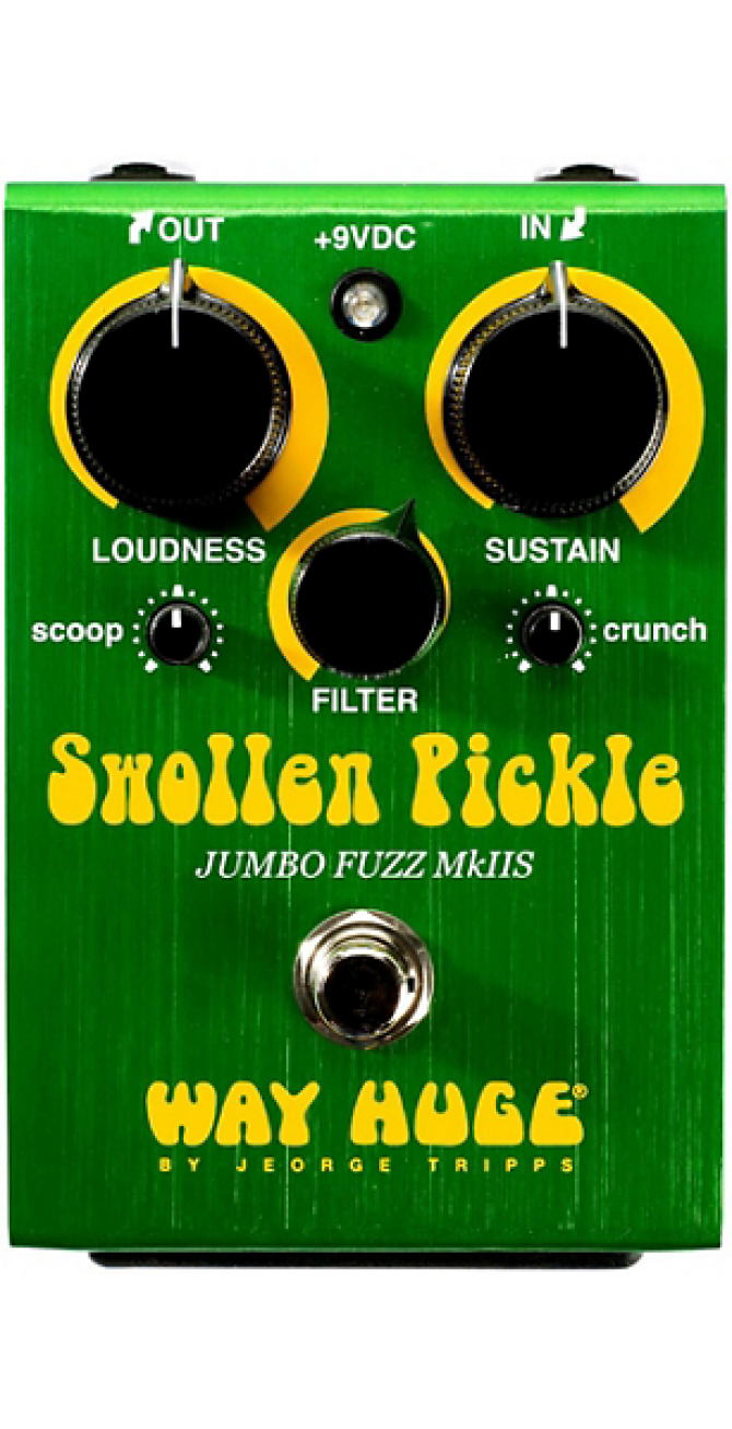 Swollen Pickle Jumbo Fuzz MKIIS WHE401S Bay Tunes Guitars