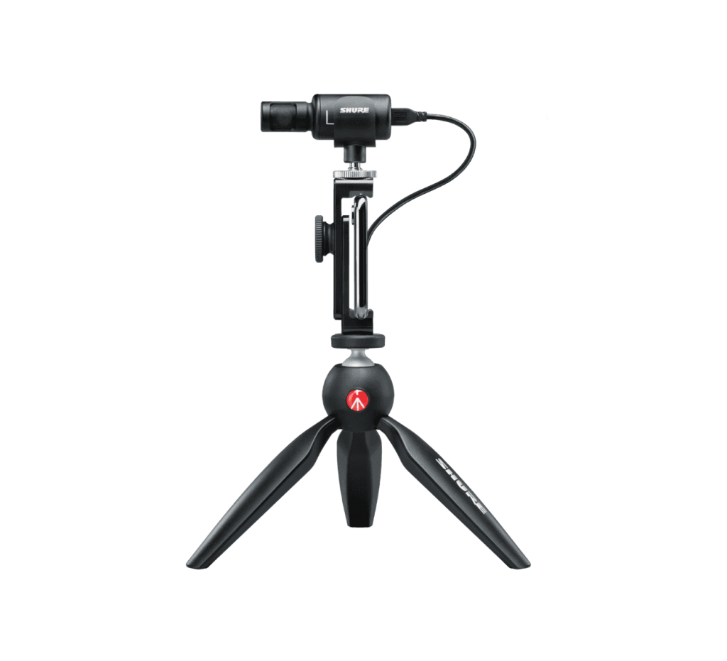 Shure MOTIV MV88+ Video Kit with iOS / USB Condenser Microphone