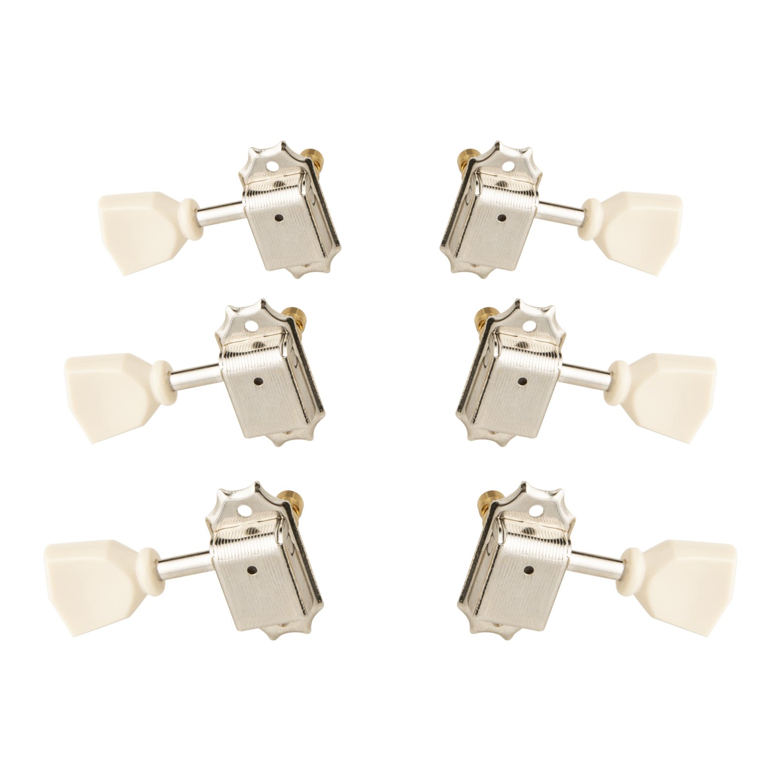 PRS Paul Reed Smith Vintage Style Phase III Locking Tuners Set of 6 Nickel