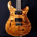 Paul Reed Smith Wood Library Custom 24 Semi-Hollow Quilt 10-Top Copper (Stained All Over) #321