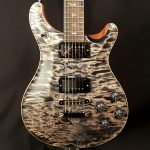 PRS Paul Reed Smith Wood Library Satin McCarty 594 Quilt One Piece 10-Top Charcoal #238