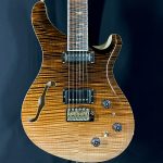 PRS Paul Reed Smith Private Stock #8741 Vela Semi-Hollow Piezo Amaretto Fade