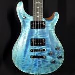 PRS Paul Reed Smith Wood Library Satin McCarty 594 Flame 10-Top Aquabluex w/ Matching Neck #235
