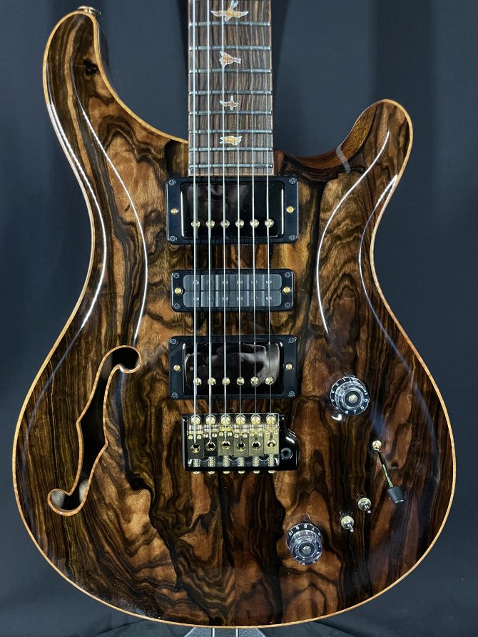 PRS Private Stock #9715 Special Semi-hollow w/ Macassar Ebony Top