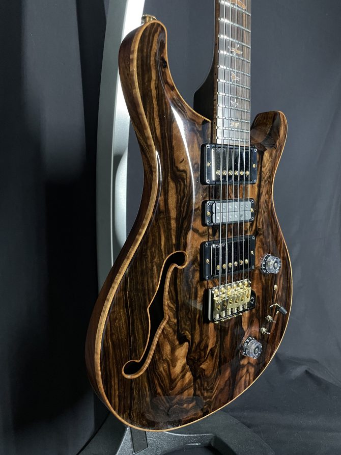 PRS Private Stock #9715 Special Semi-hollow w/ Macassar Ebony Top