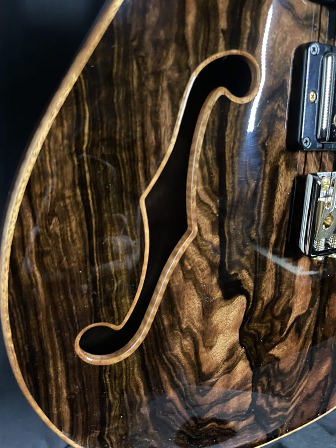 PRS Private Stock #9715 Special Semi-hollow w/ Macassar Ebony Top