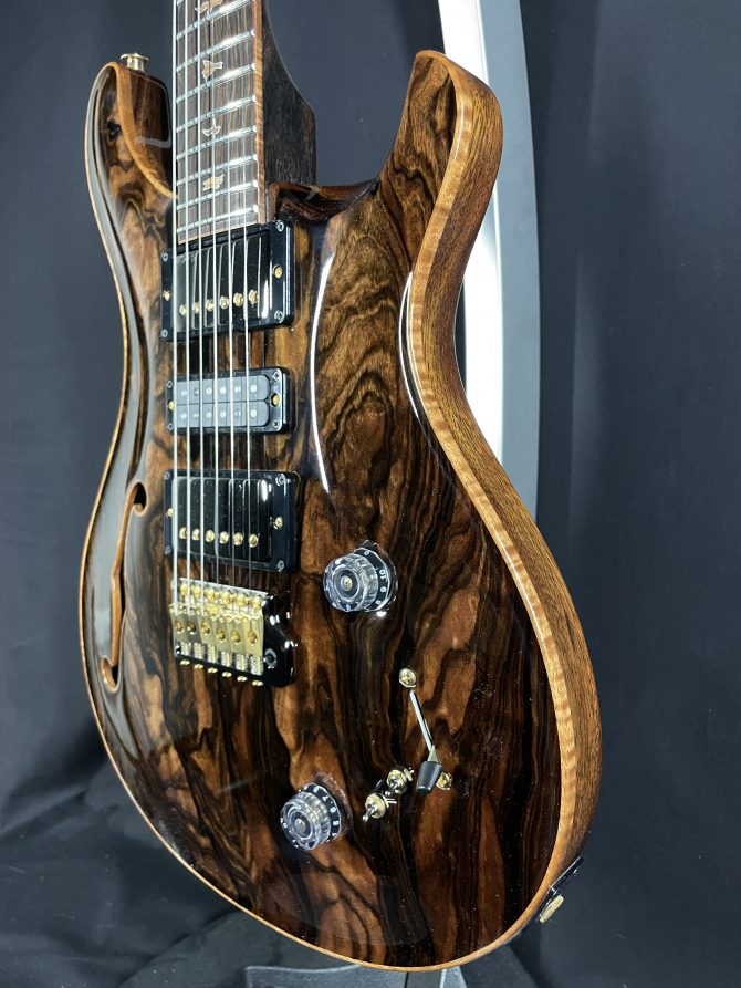 PRS Private Stock #9715 Special Semi-hollow w/ Macassar Ebony Top