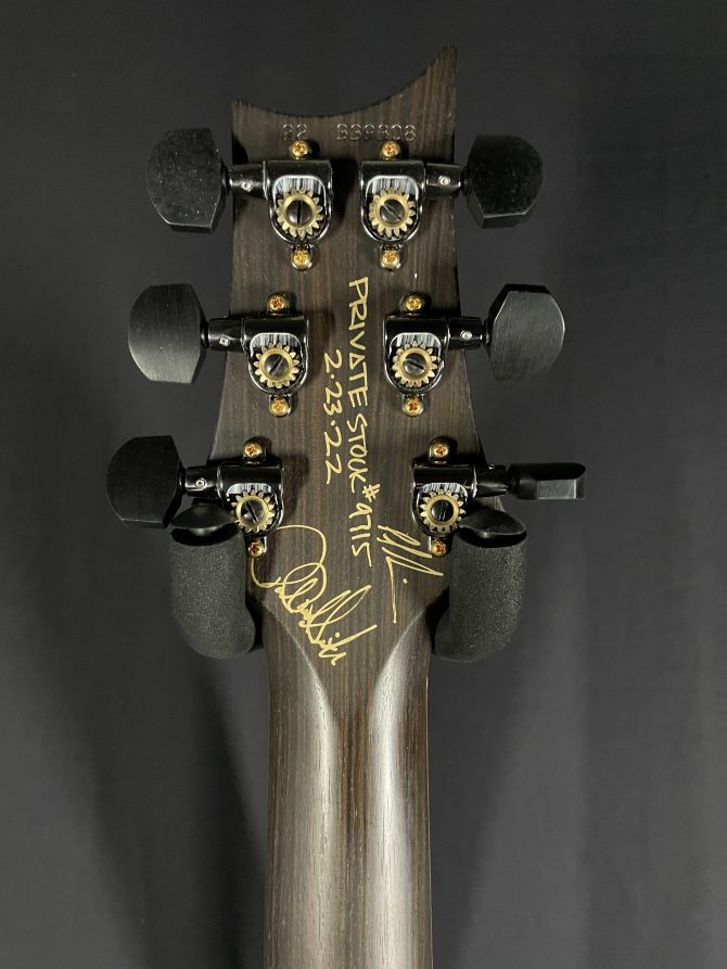 PRS Private Stock #9715 Special Semi-hollow w/ Macassar Ebony Top