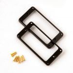 PRS Pickup Rings Set Universal Angle Black