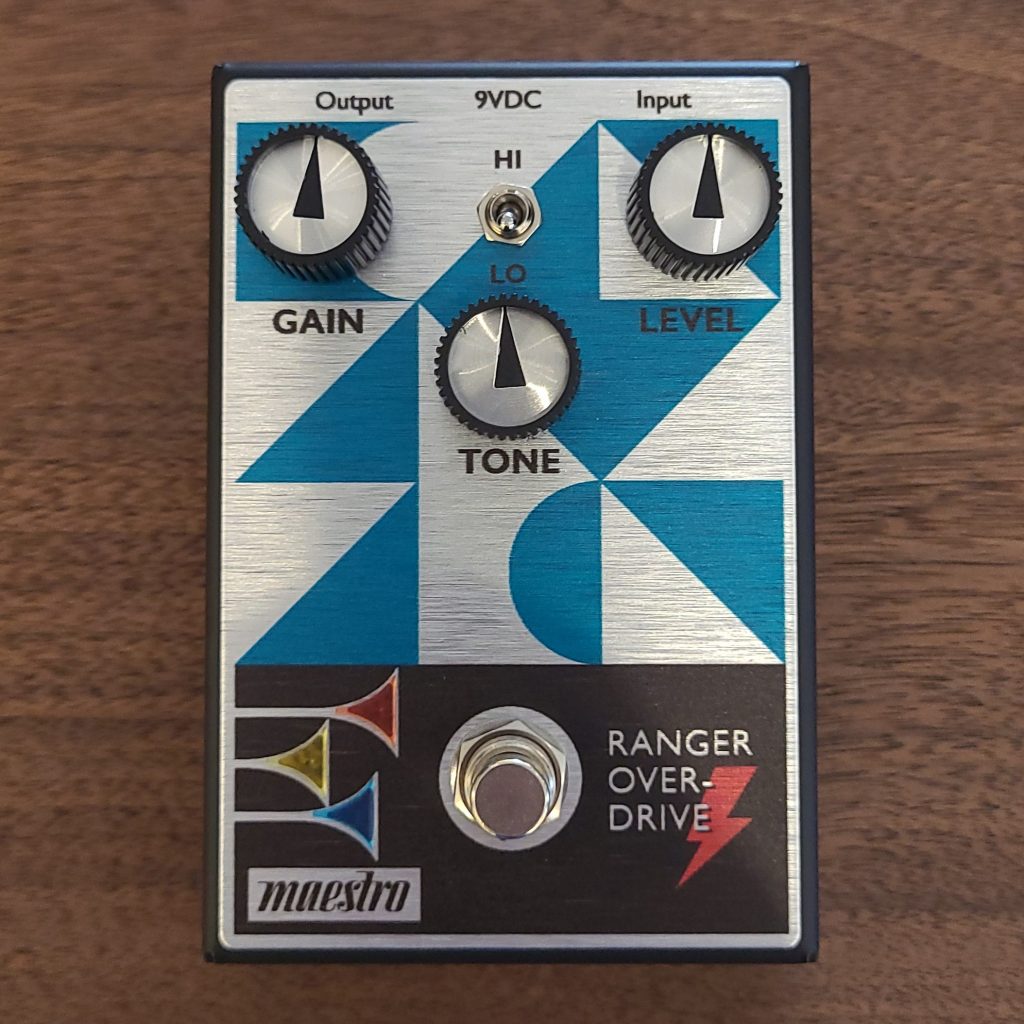 Maestro Ranger Overdrive Effects Pedal