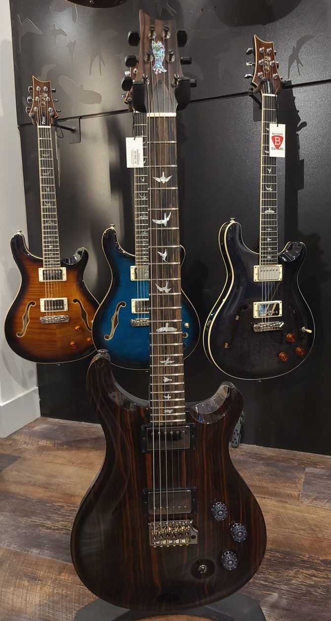 Paul Reed Smith PRS Private Stock #9608 DGT Macassar Ebony Top