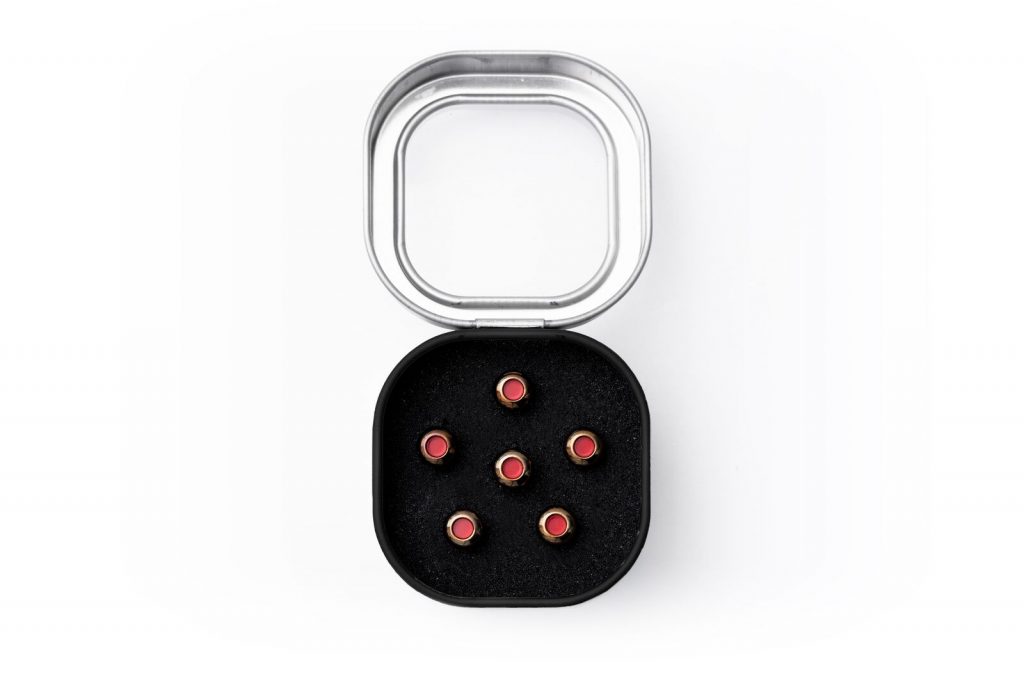 Martin Luxe by Martin Bridge Pin Set Red Dot Gold 18APP0006