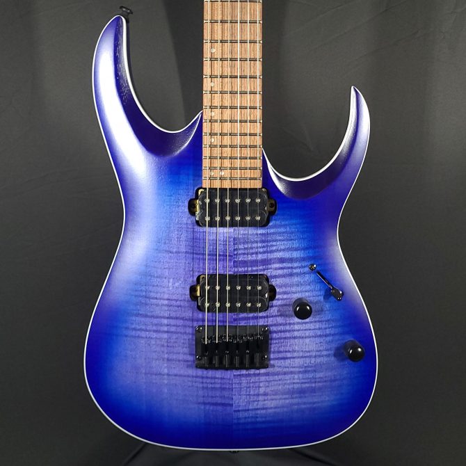Ibanez RGA42FM-BLF Blue Lagoon Burst Flat Electric Guitar #409