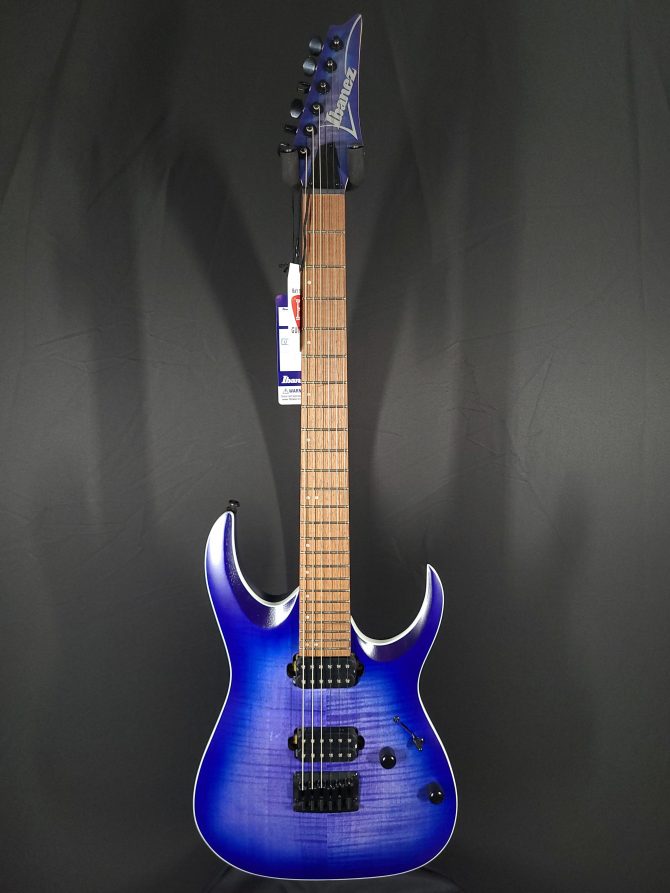 Ibanez RGA42FM-BLF Blue Lagoon Burst Flat Electric Guitar #409