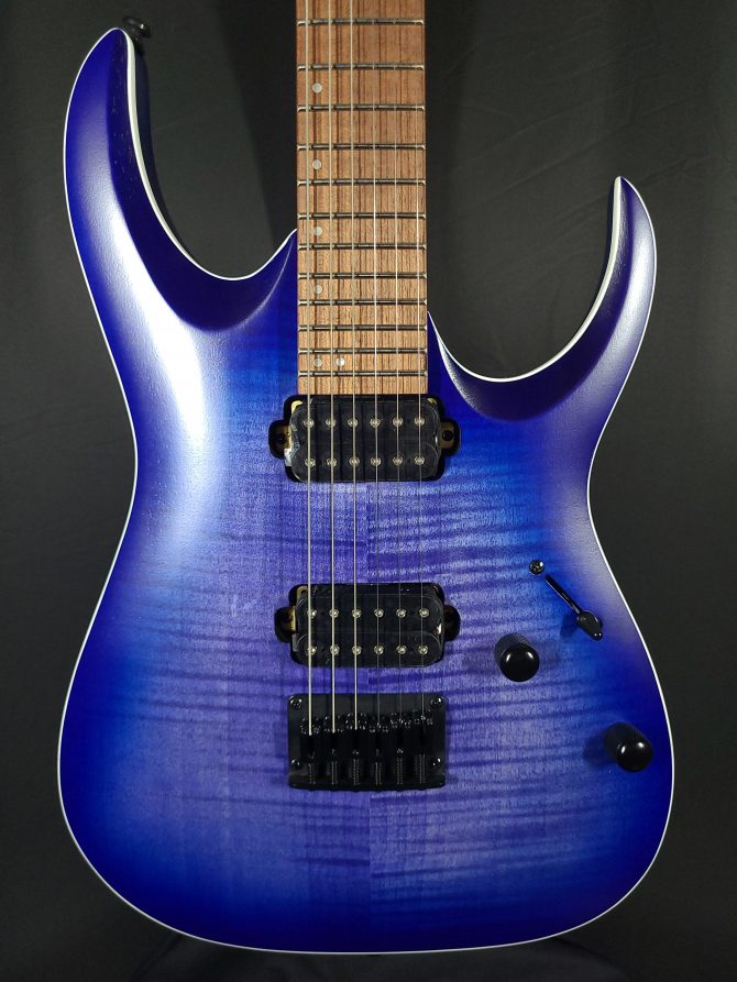 Ibanez RGA42FM-BLF Blue Lagoon Burst Flat Electric Guitar #409