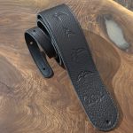 PRS Leather Birds Strap, Black