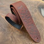 PRS Paul Reed Smith 2.5” Leather Bird Swarm Strap Rust