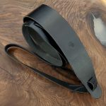 D’Addario Classic Leather Banjo Strap Black 25LBNJ00-DX