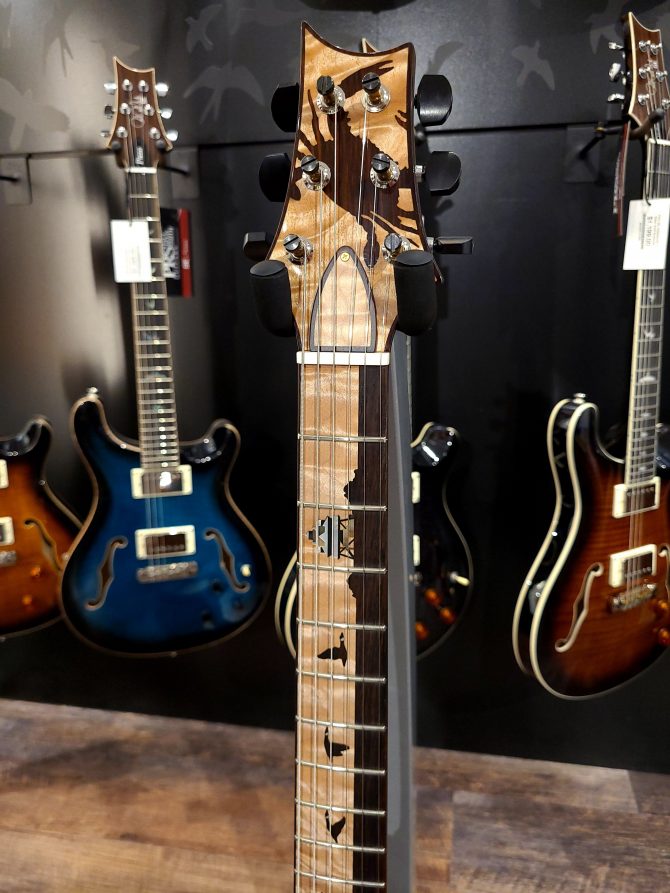 PRS Paul Reed Smith Private Stock #9600 Singlecut McCarty 594 Semi-Hollow Blue Crab Blue Lighthouse Exclusive