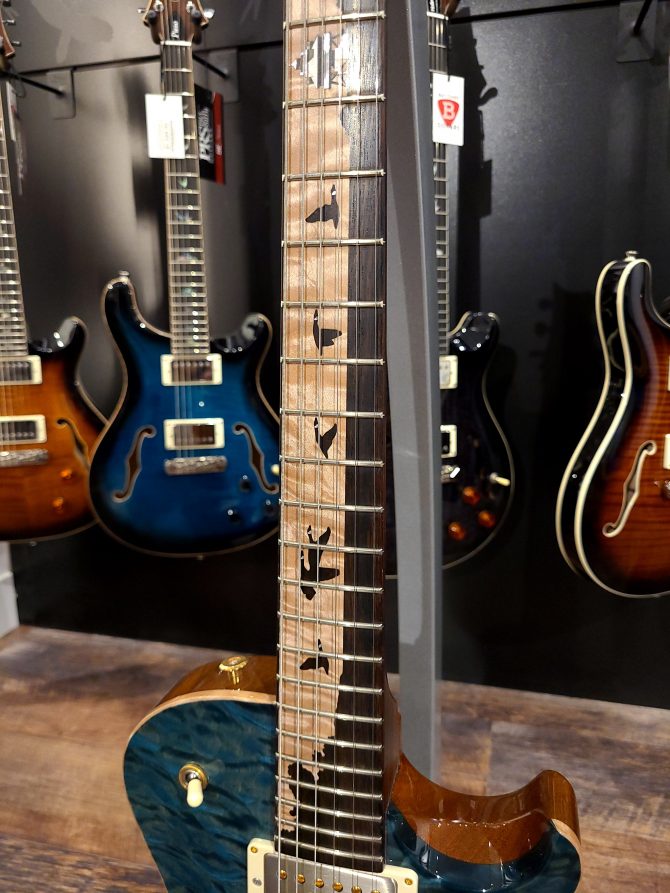 PRS Paul Reed Smith Private Stock #9600 Singlecut McCarty 594 Semi-Hollow Blue Crab Blue Lighthouse Exclusive