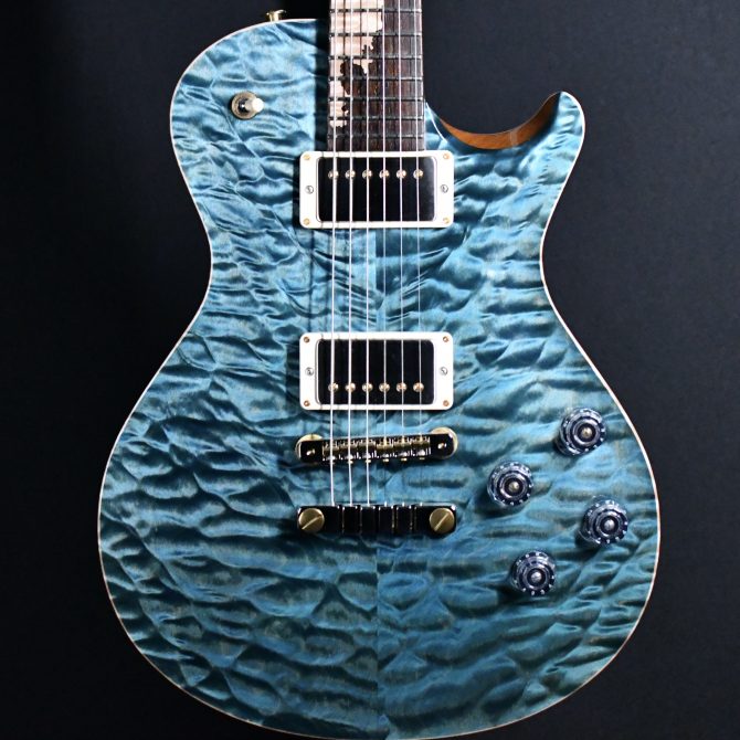 PRS Paul Reed Smith Private Stock #9600 Singlecut McCarty 594 Semi-Hollow Blue Crab Blue Lighthouse Exclusive