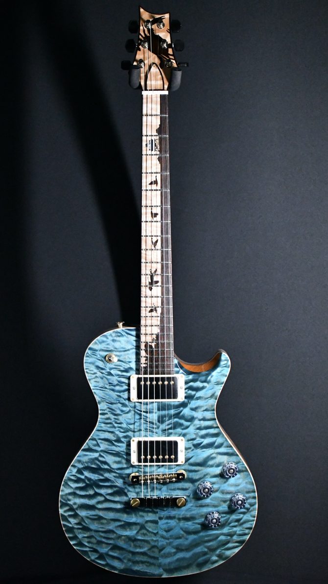 PRS Paul Reed Smith Private Stock #9600 Singlecut McCarty 594 Semi-Hollow Blue Crab Blue Lighthouse Exclusive