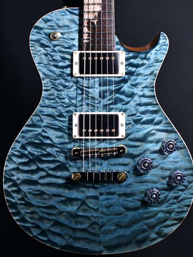 PRS Paul Reed Smith Private Stock #9600 Singlecut McCarty 594 Semi-Hollow Blue Crab Blue Lighthouse Exclusive