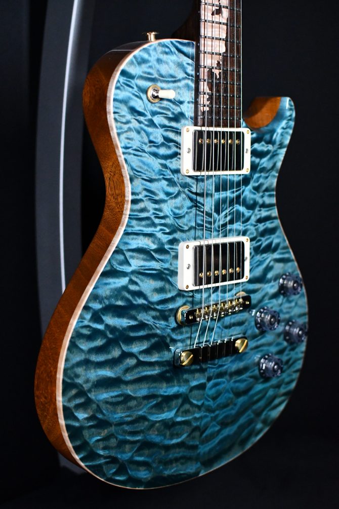 PRS Paul Reed Smith Private Stock #9600 Singlecut McCarty 594 Semi-Hollow Blue Crab Blue Lighthouse Exclusive