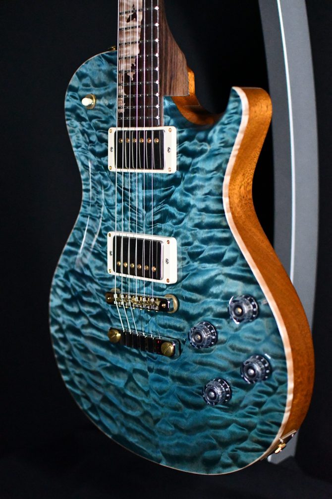 PRS Paul Reed Smith Private Stock #9600 Singlecut McCarty 594 Semi-Hollow Blue Crab Blue Lighthouse Exclusive
