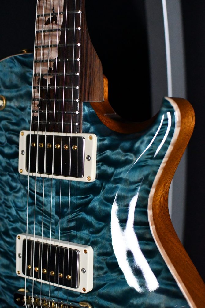 PRS Paul Reed Smith Private Stock #9600 Singlecut McCarty 594 Semi-Hollow Blue Crab Blue Lighthouse Exclusive