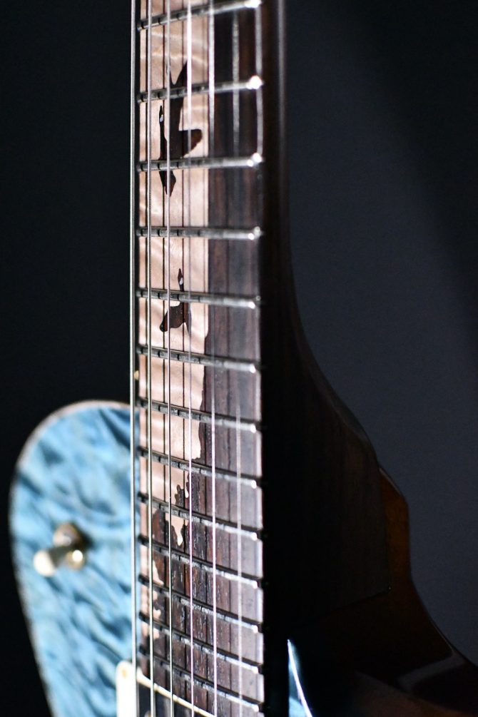 PRS Paul Reed Smith Private Stock #9600 Singlecut McCarty 594 Semi-Hollow Blue Crab Blue Lighthouse Exclusive