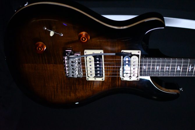 PRS Paul Reed Smith SE Custom 24 "Lefty" Black Gold Sunburst #344