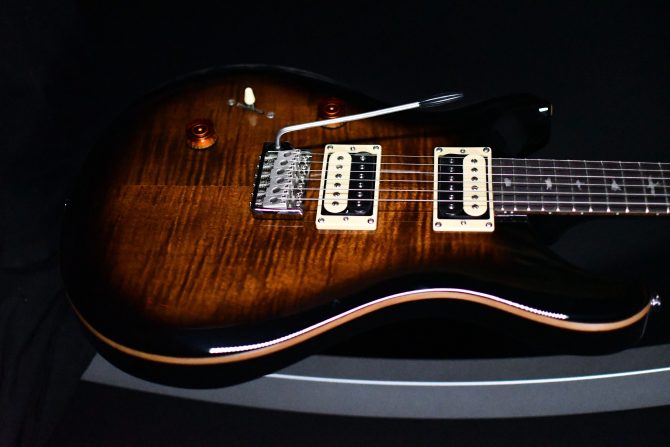PRS Paul Reed Smith SE Custom 24 "Lefty" Black Gold Sunburst #344