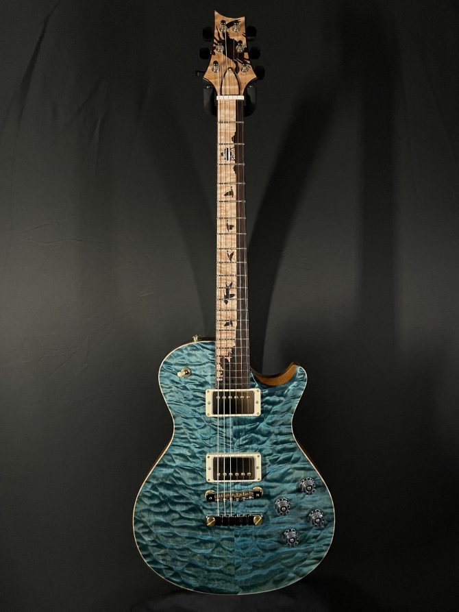 PRS Paul Reed Smith Private Stock #9600 Singlecut McCarty 594 Semi-Hollow Blue Crab Blue Lighthouse Exclusive