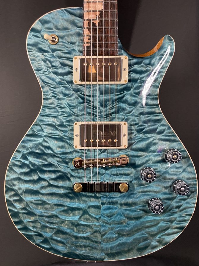 PRS Paul Reed Smith Private Stock #9600 Singlecut McCarty 594 Semi-Hollow Blue Crab Blue Lighthouse Exclusive