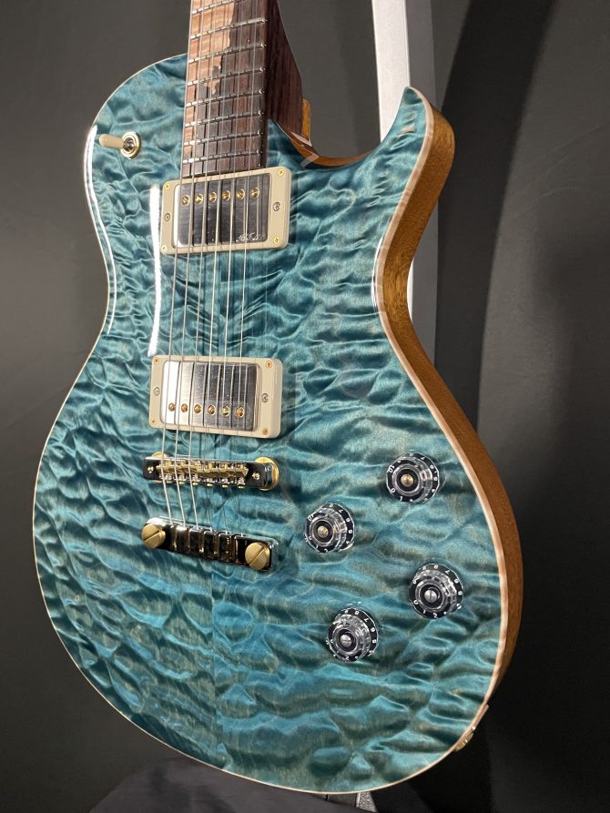 PRS Paul Reed Smith Private Stock #9600 Singlecut McCarty 594 Semi-Hollow Blue Crab Blue Lighthouse Exclusive