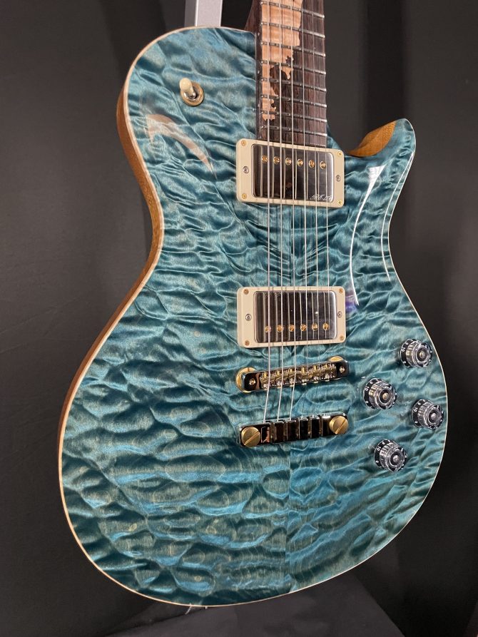 PRS Paul Reed Smith Private Stock #9600 Singlecut McCarty 594 Semi-Hollow Blue Crab Blue Lighthouse Exclusive