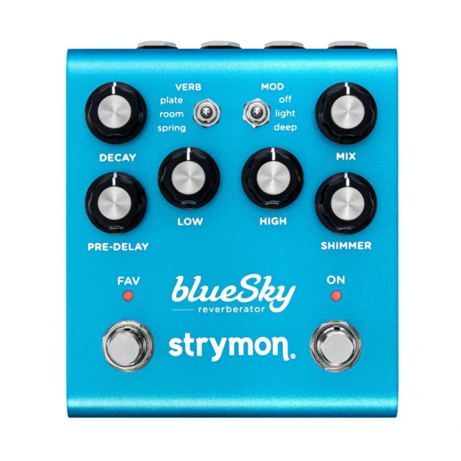 Strymon blueSky V2 Reverberator Effects Pedal