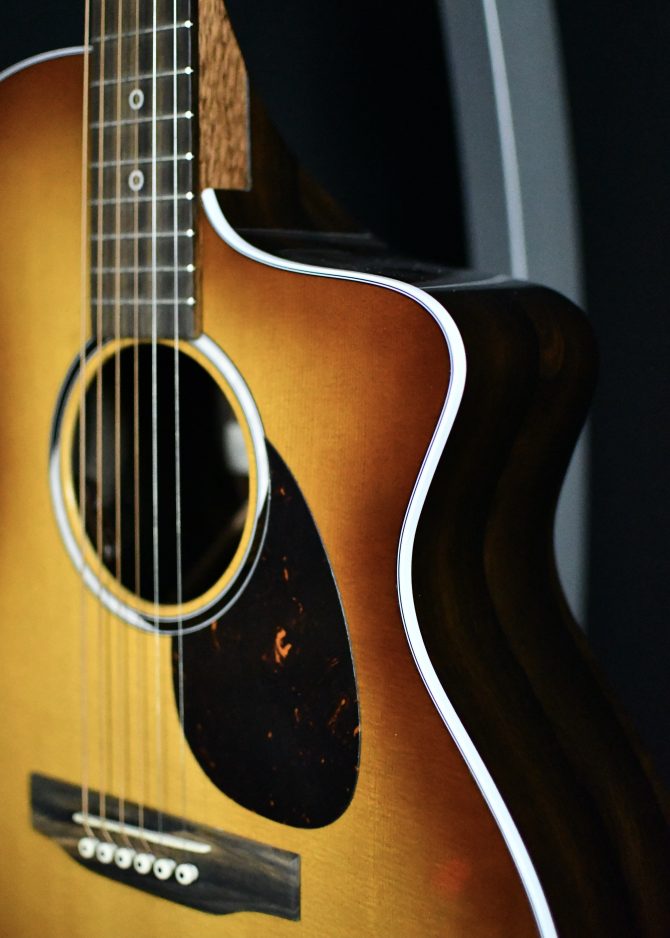 Martin SC-13E Special Burst Acoustic/Electric Guitar #973