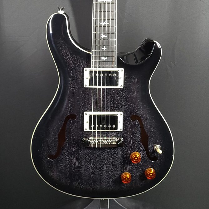 PRS SE Hollowbody Standard Piezo Dog Hair Smokeburst #160