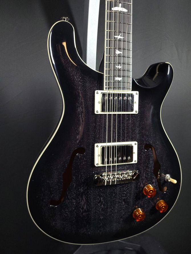 PRS SE Hollowbody Standard Piezo Dog Hair Smokeburst #160