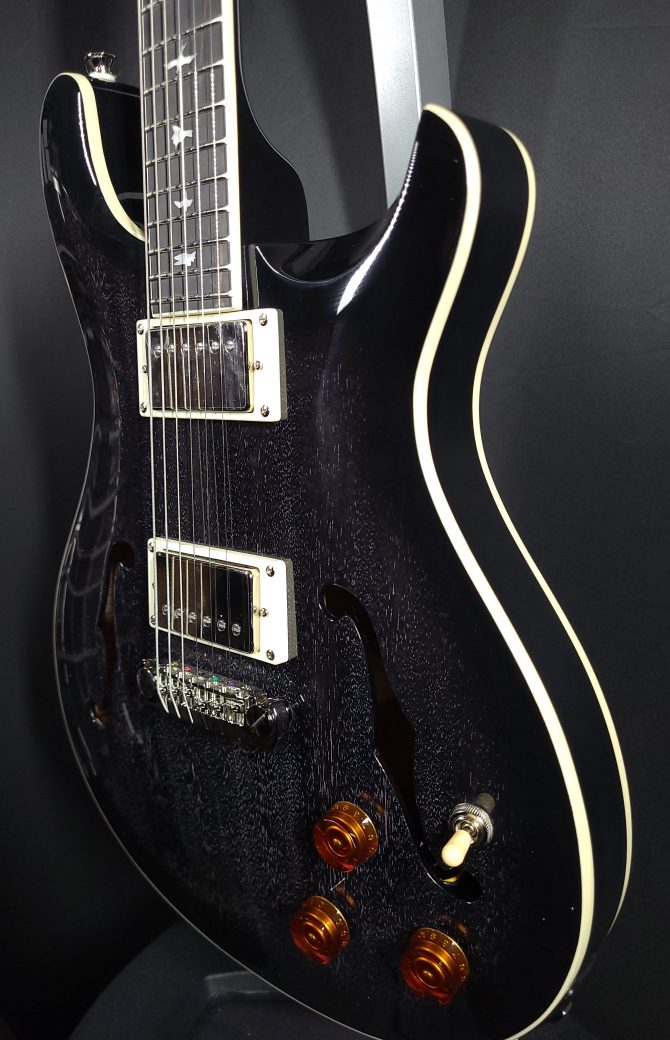 PRS SE Hollowbody Standard Piezo Dog Hair Smokeburst #160