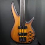 Ibanez Bass Workshop SRF700-BBF Brown Burst Flat Fretless 4-String Bass Guitar #539