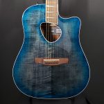 Ibanez Altstar Series ALT30FM-BDB Blue Doom Burst Acoustic Electric Guitar #257