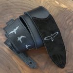 PRS Premium Leather 2″ Strap Embroidered Birds Black