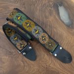 PRS 2 Deluxe Retro Strap, Custom Jacquard, Orange Birds
