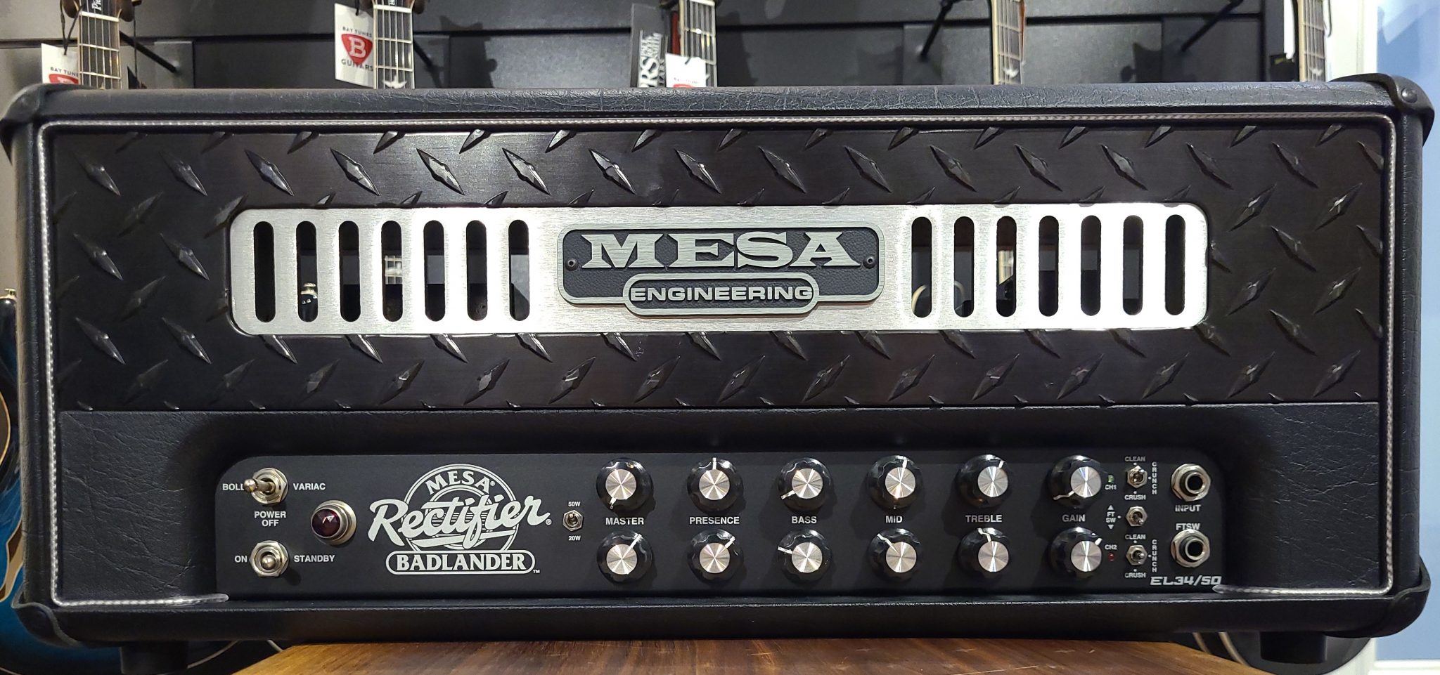Mesa Boogie Rectifier Series Badlander 50Watt Head Bay Tunes Guitars